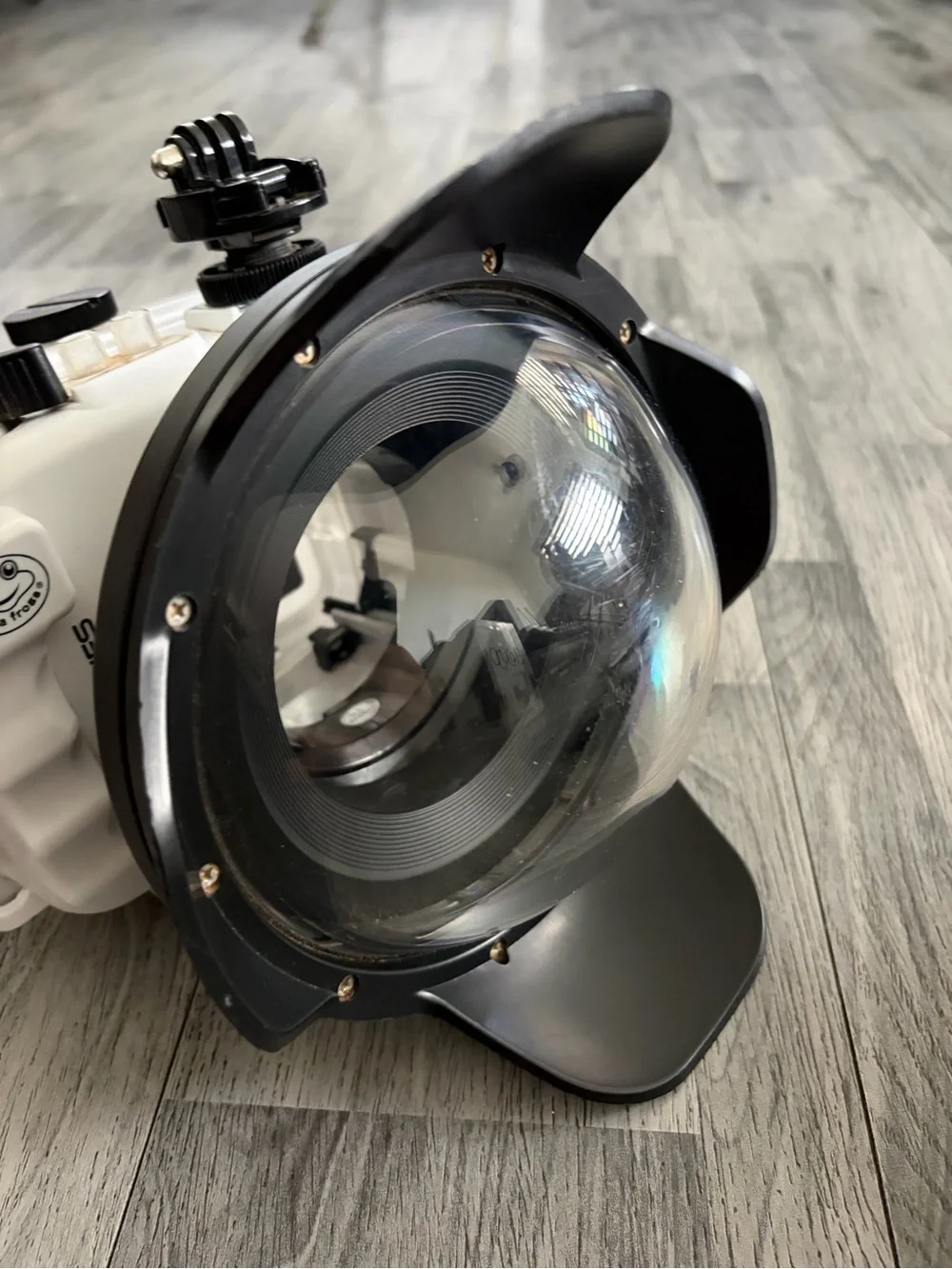 Seafrogs Salted Line Housing for Sony a6xxx Series Flat & Dome Lenses Port Gen 3